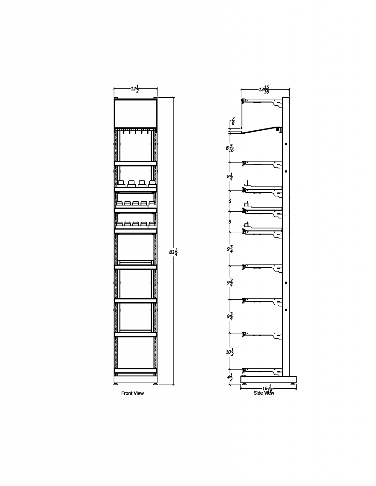 Electronic cigarette fixtures