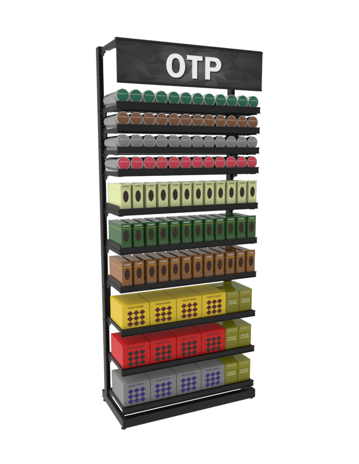 3 ft High Profile Premium OTP Merchandiser - Image 2