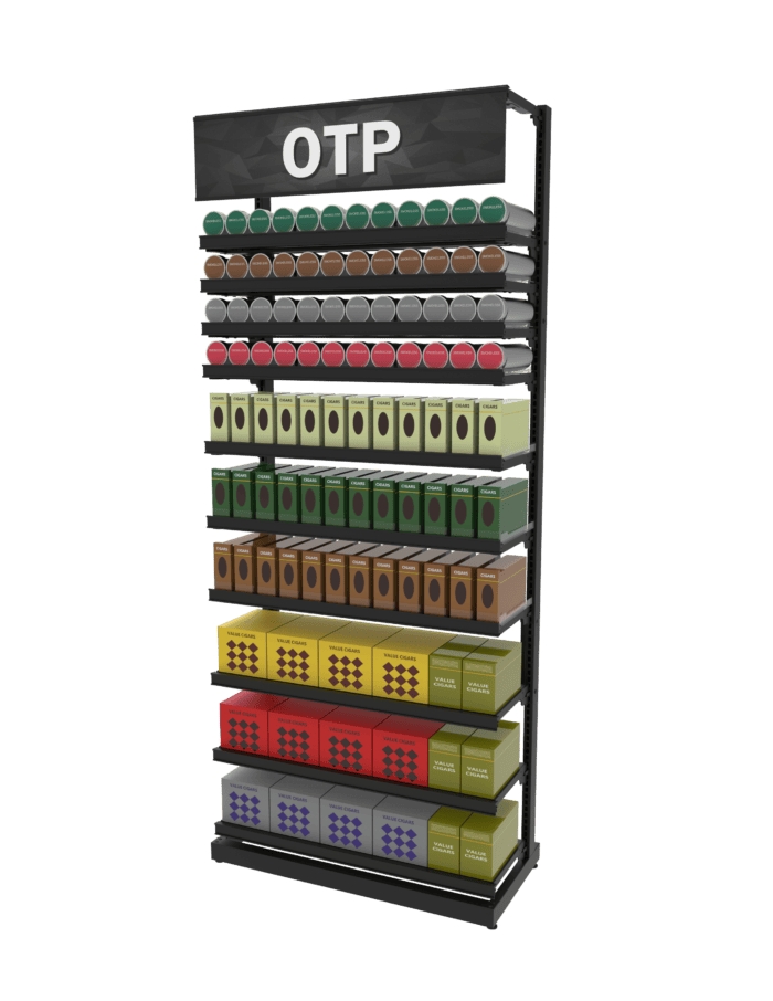 3 ft High Profile Premium OTP Merchandiser - Image 3